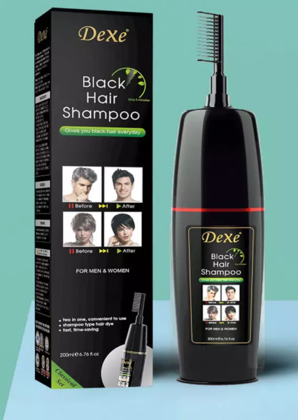 Dexe_Black Hair Shampoo_4